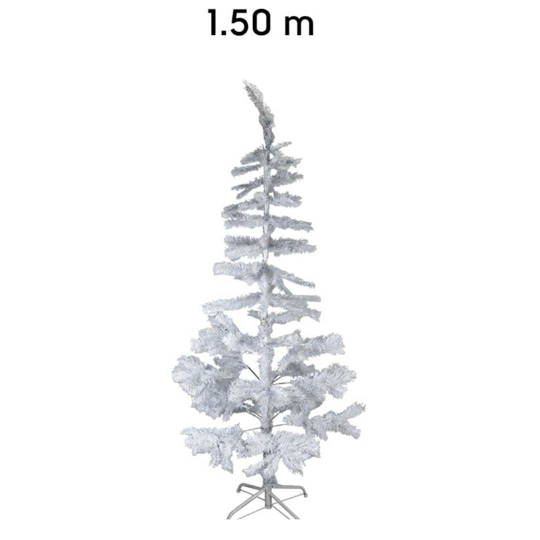 Arbol Navidad Blanco 1,50 metros VERDE